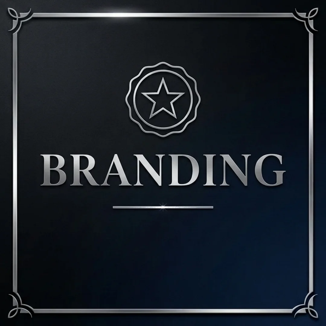 Premium branding and visual identity services by Darkwolf Agency